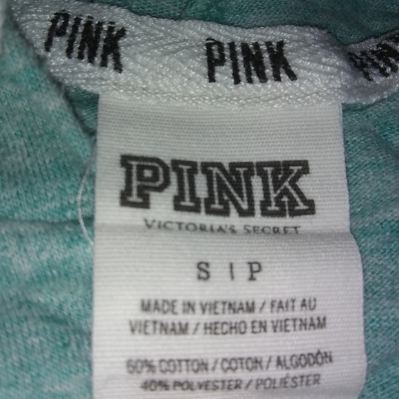 PINK zip up hoodie - Picture 2 of 2